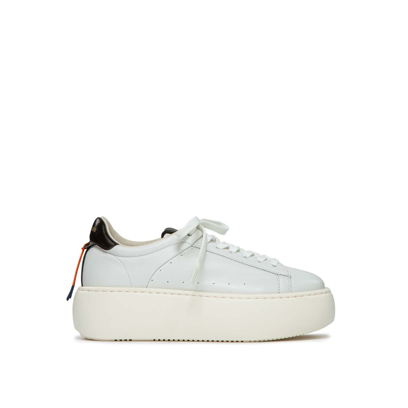 barracuda sneakers BOLLA in pelle bianca