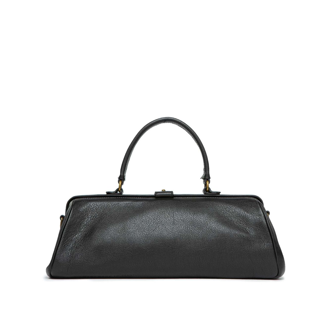 bauletto BAGUETTE in pelle nera 