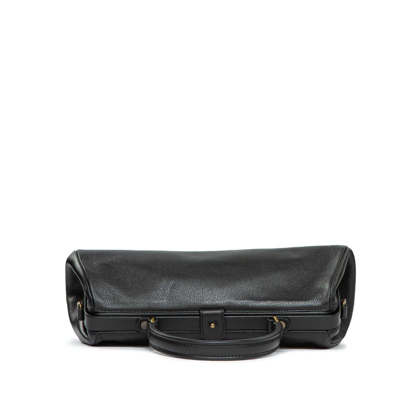 bauletto BAGUETTE in pelle nera 