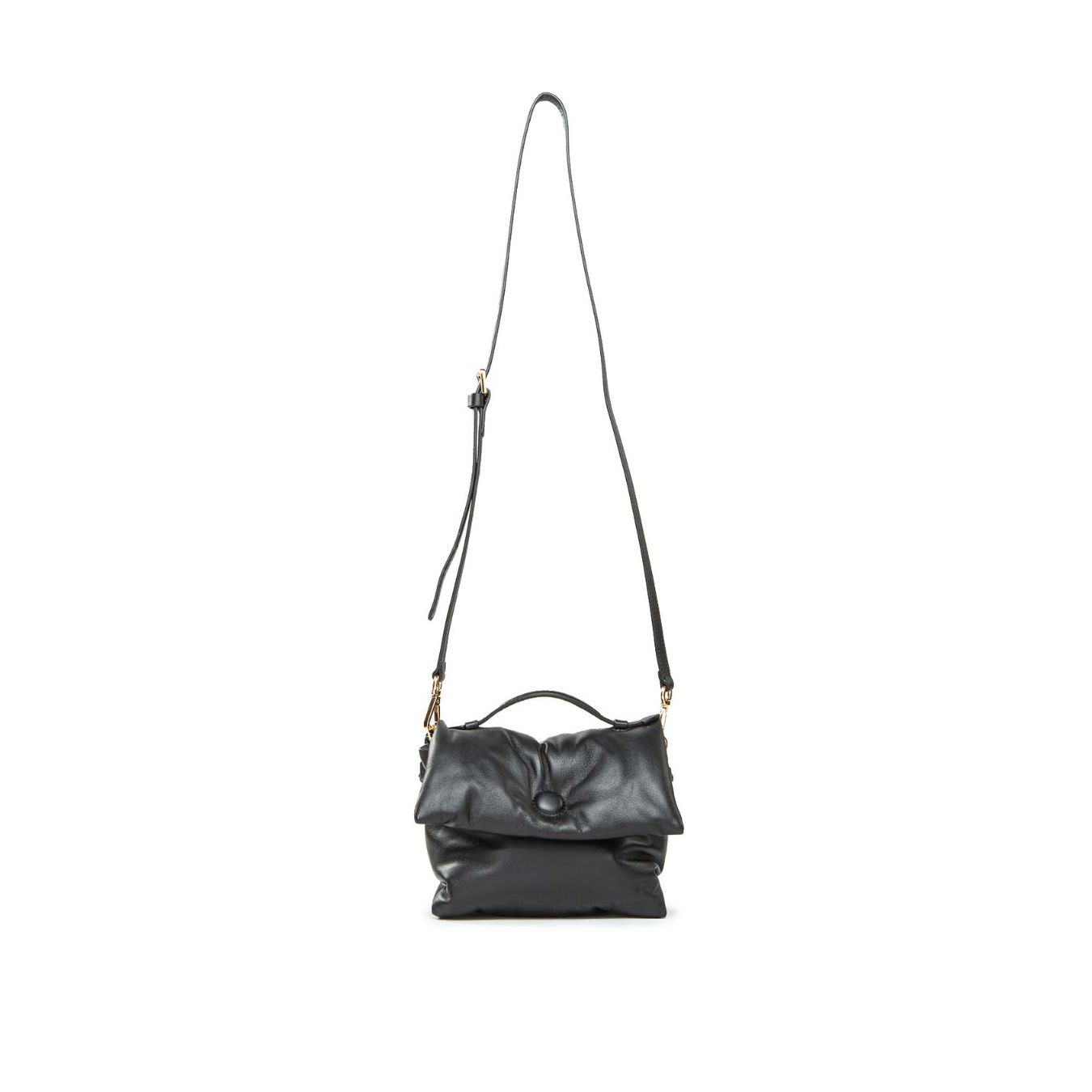 cartella VITTO small in nappa nera