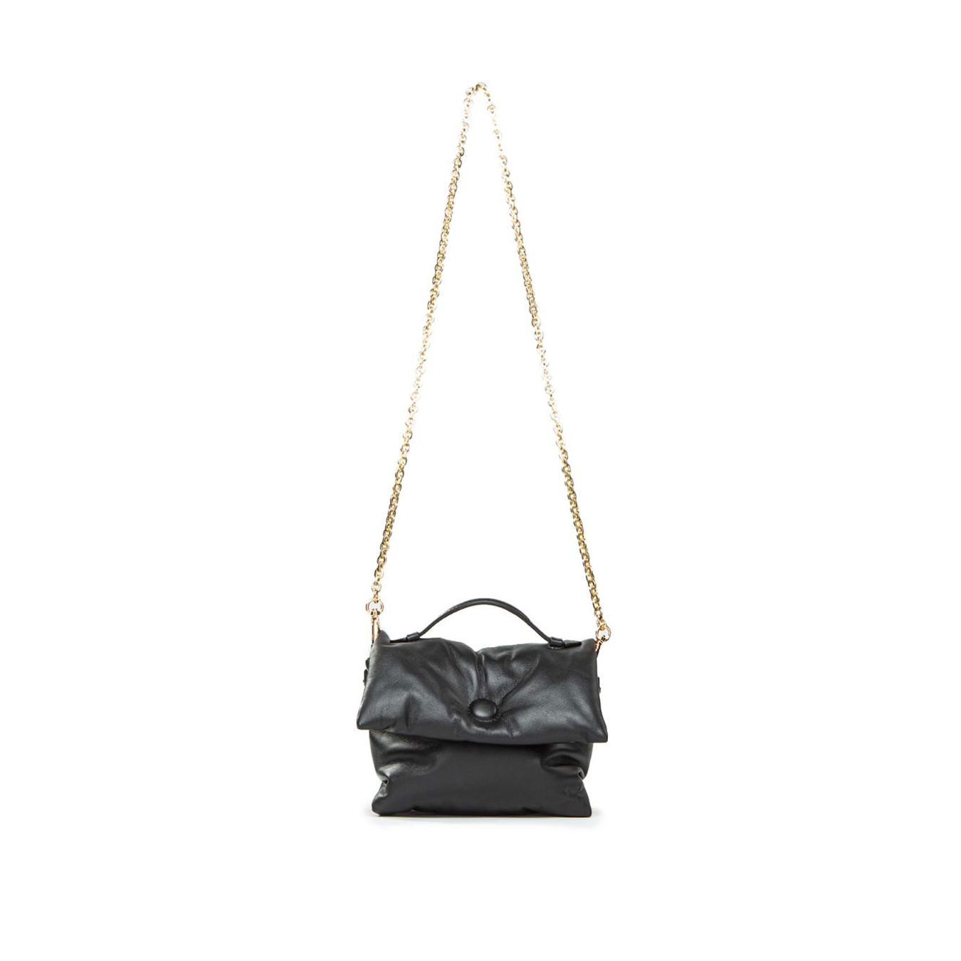 cartella VITTO small in nappa nera