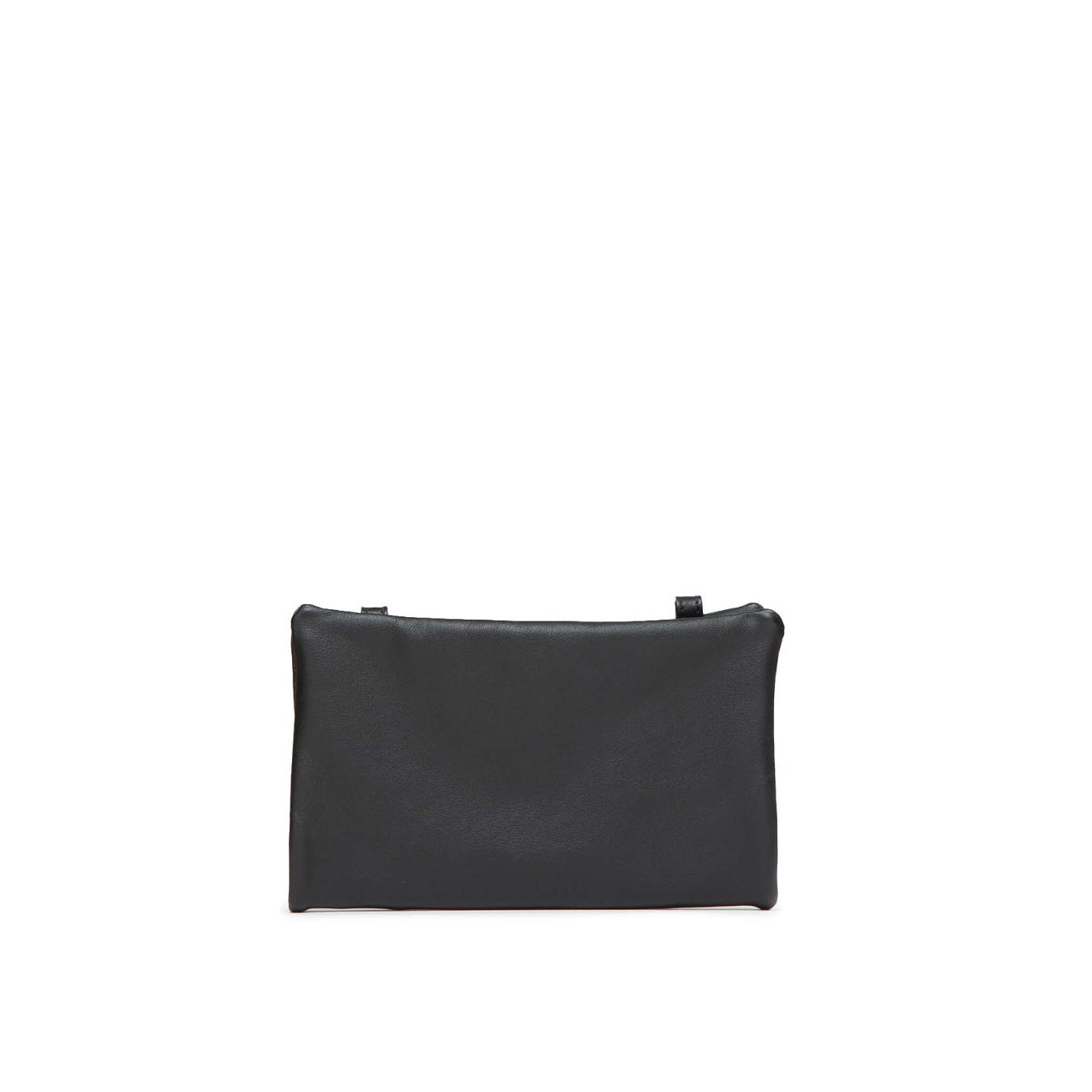 clutch CICCI in pelle nera