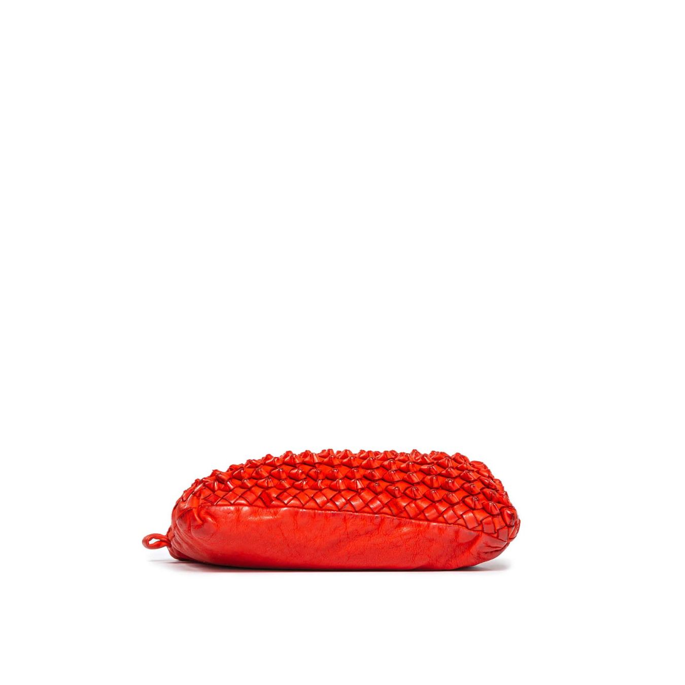 clutch DILETTA in pelle rossa 