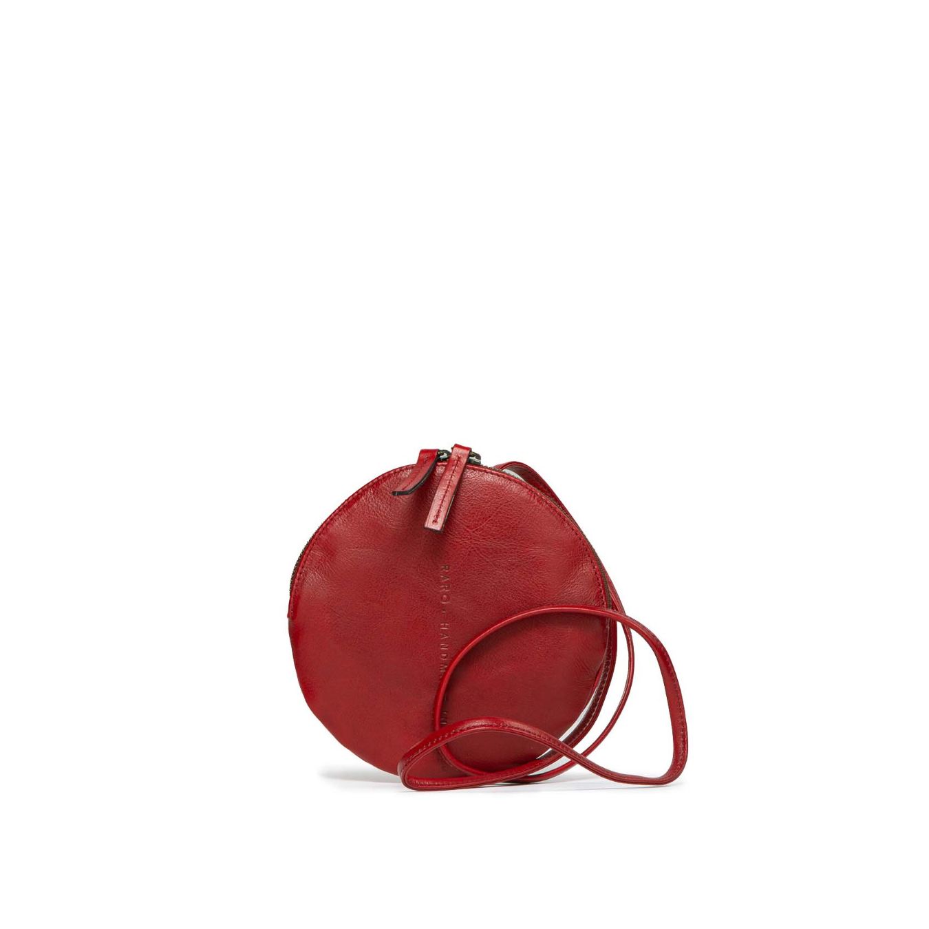 clutch tonda KOKO ROW rossa 