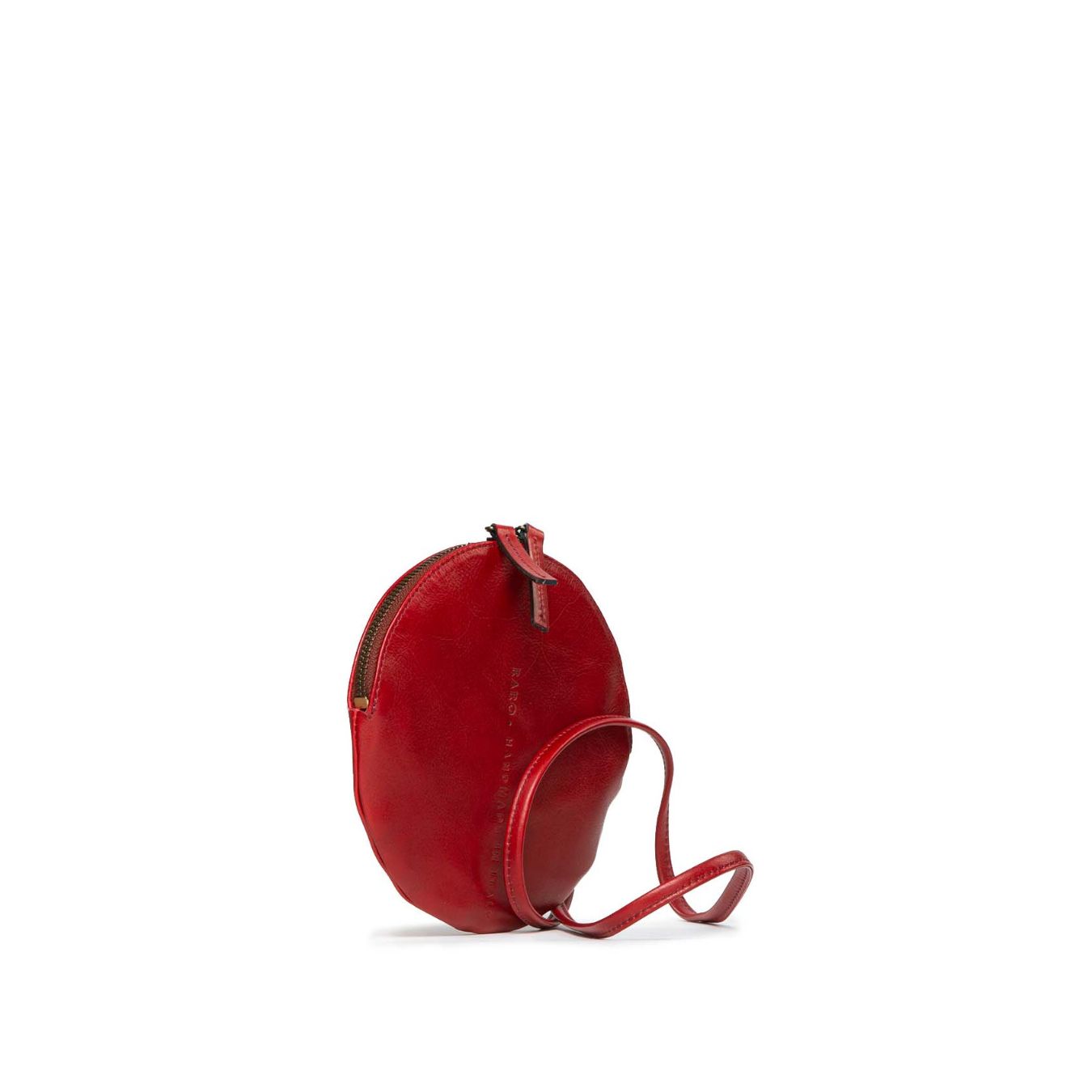 clutch tonda KOKO ROW rossa 