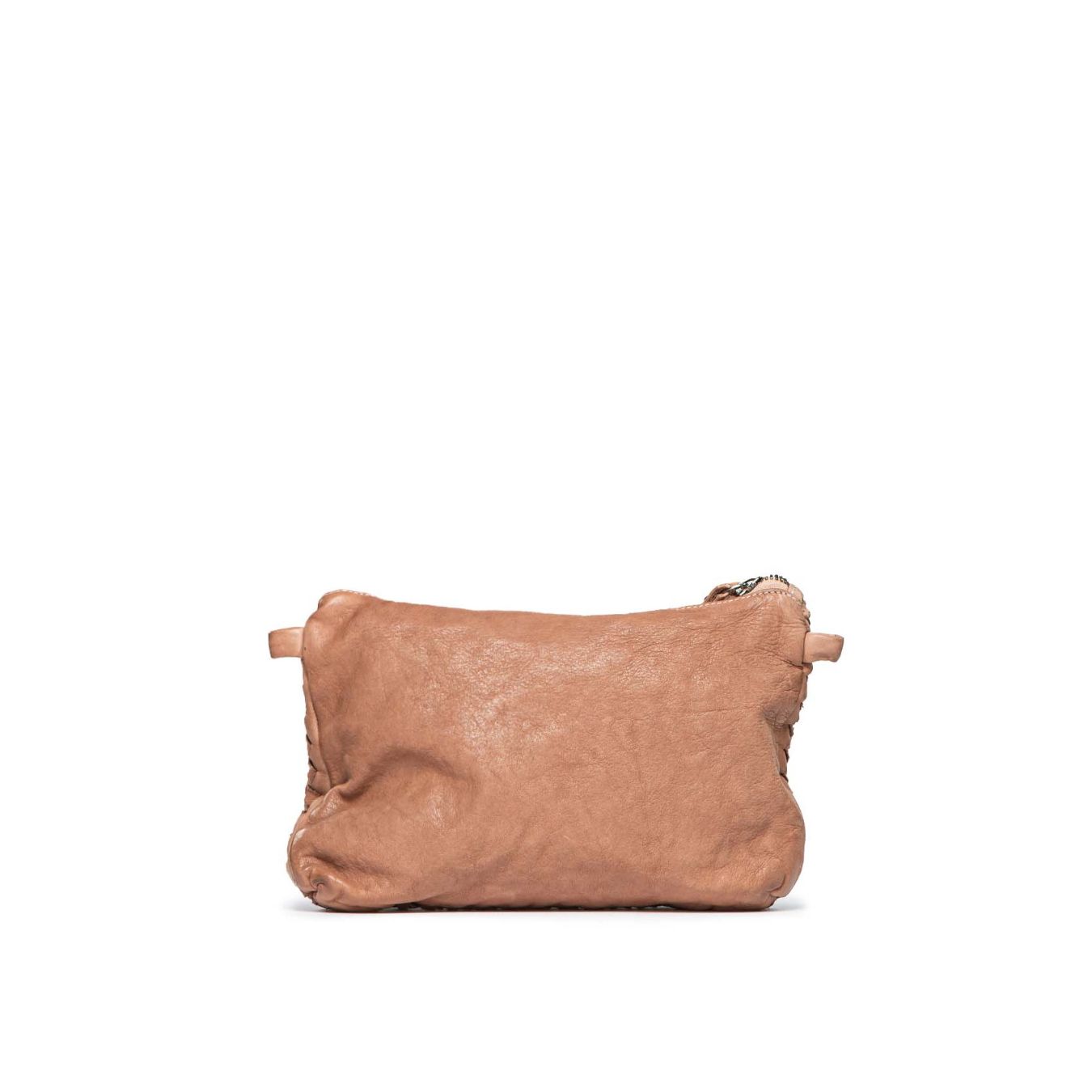 clutch DILETTA in pelle nude