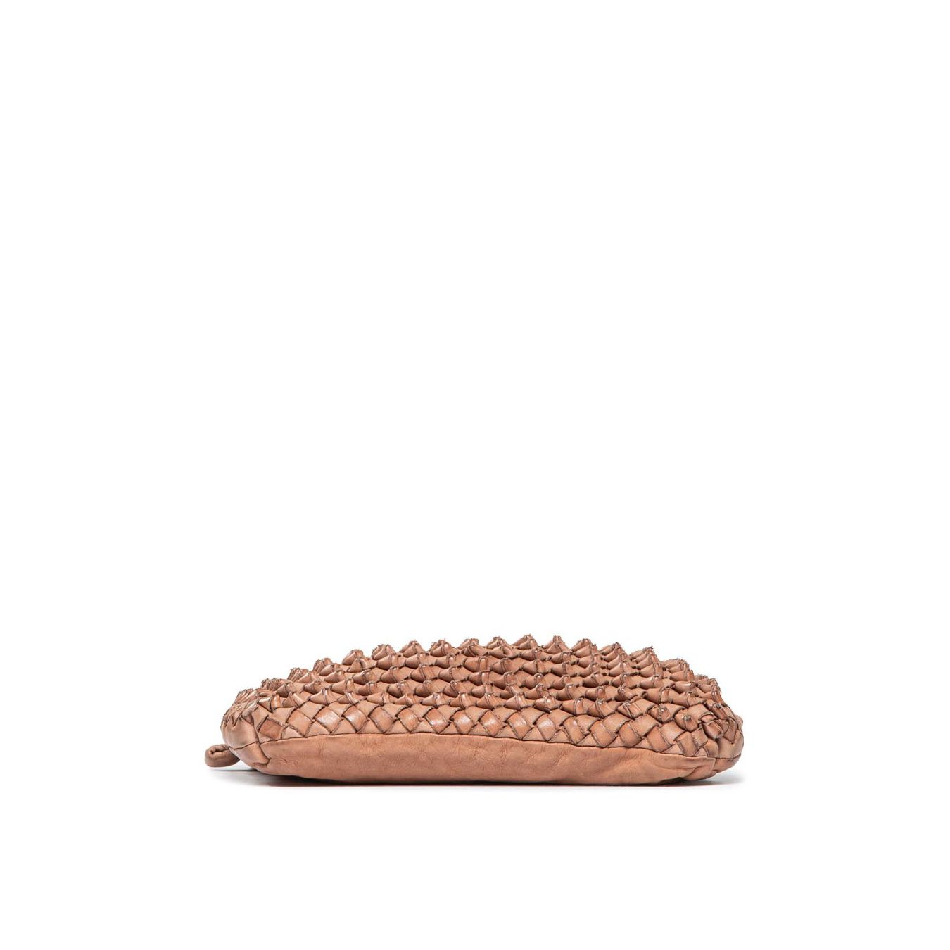 clutch DILETTA in pelle nude