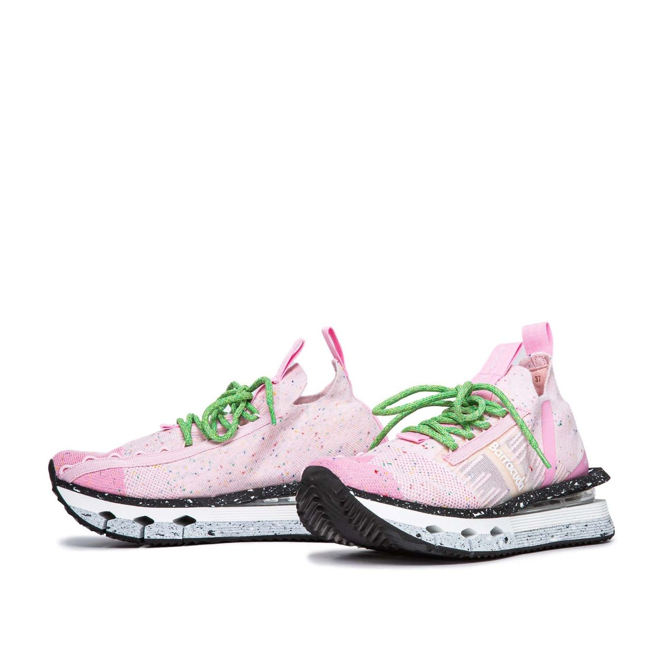 sneakers NIKHO in tessuto rosa