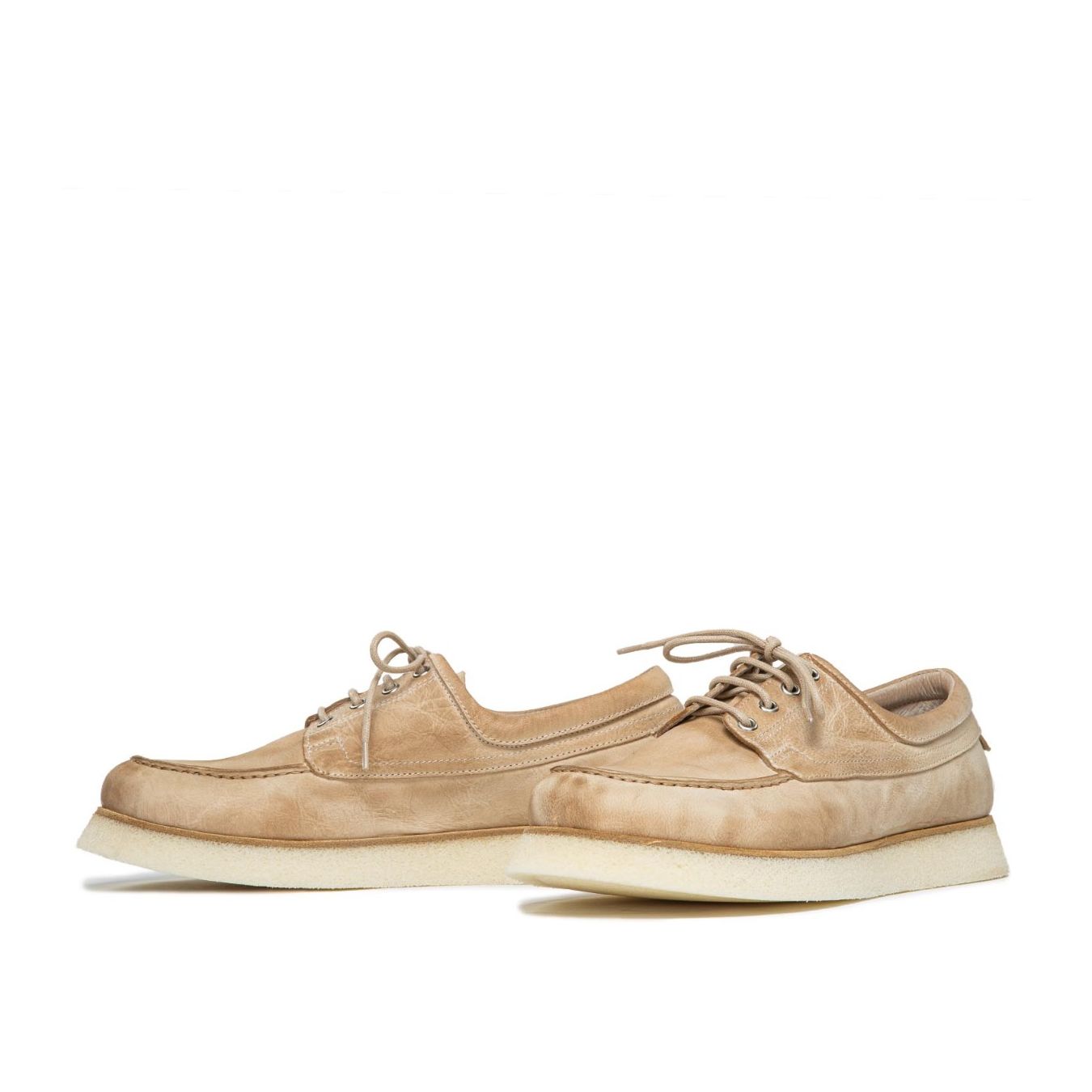 sneakers camoscio  beige