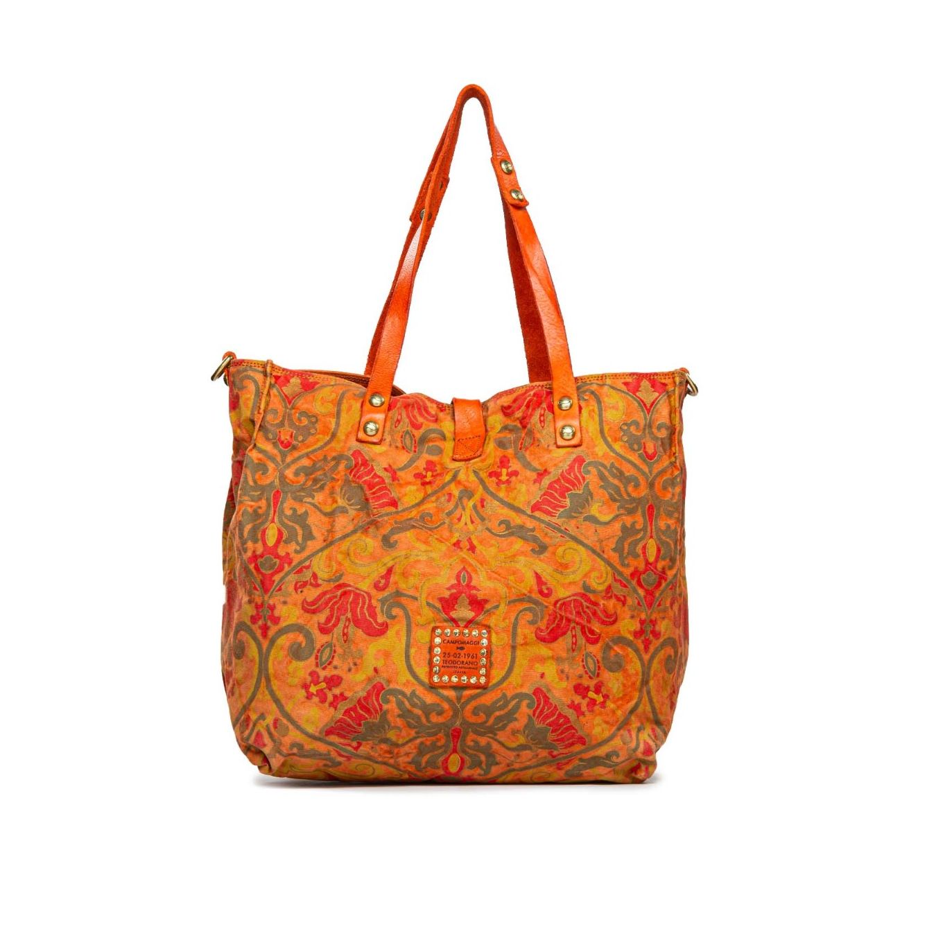 shopper IBISCO con fantasia multicolore