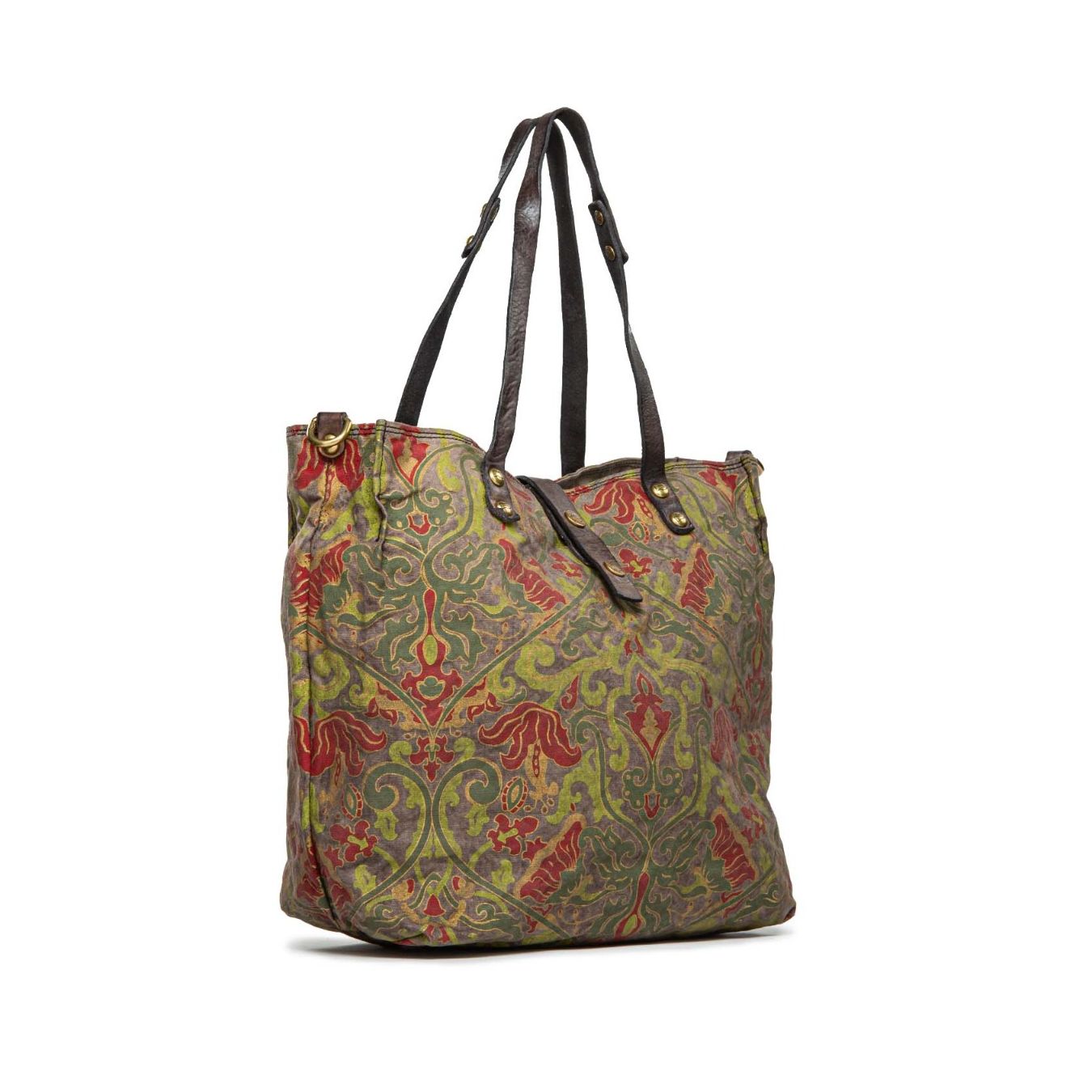 shopper con stampa multicolore IBISCO