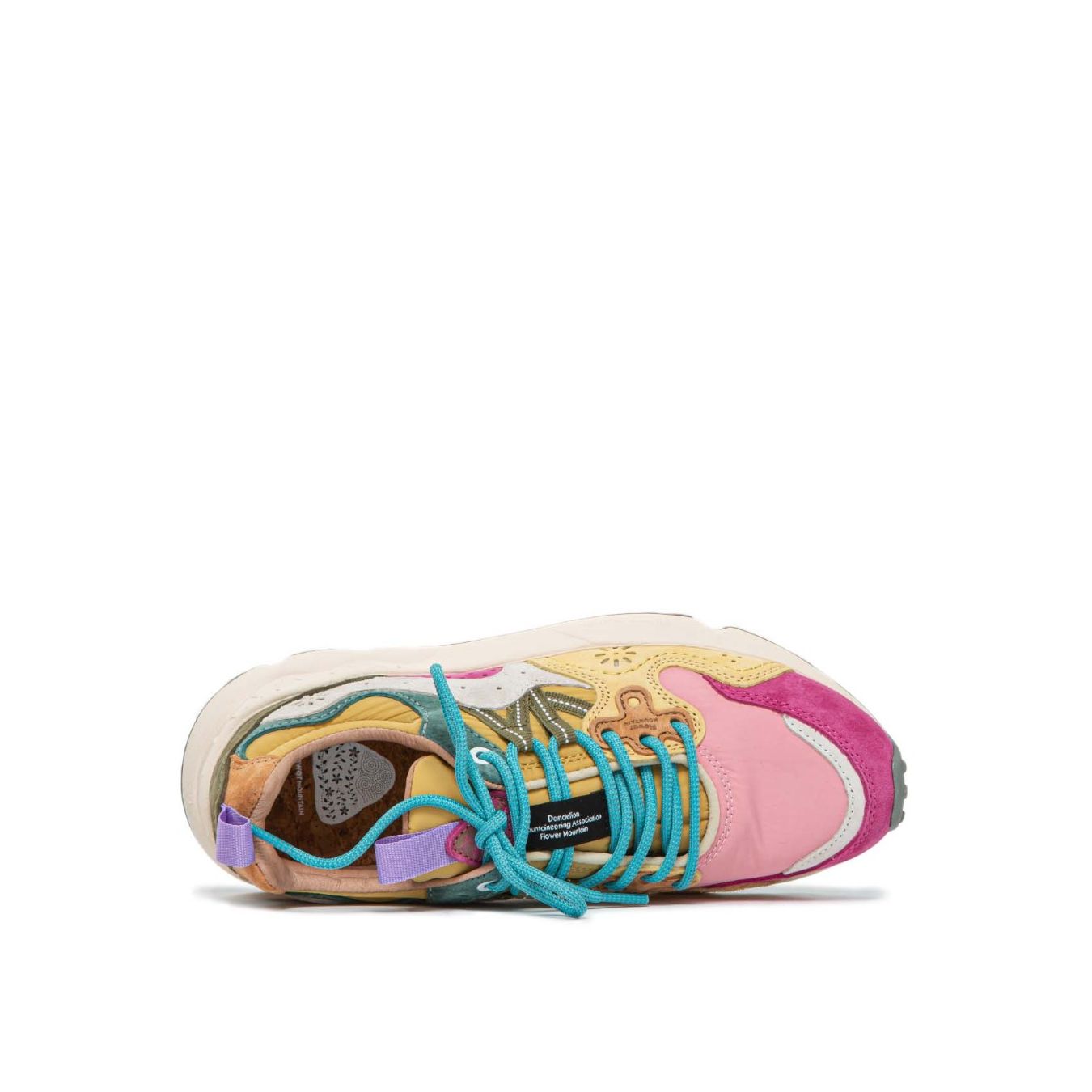 flower mountain sneakers YAMANO multicolor