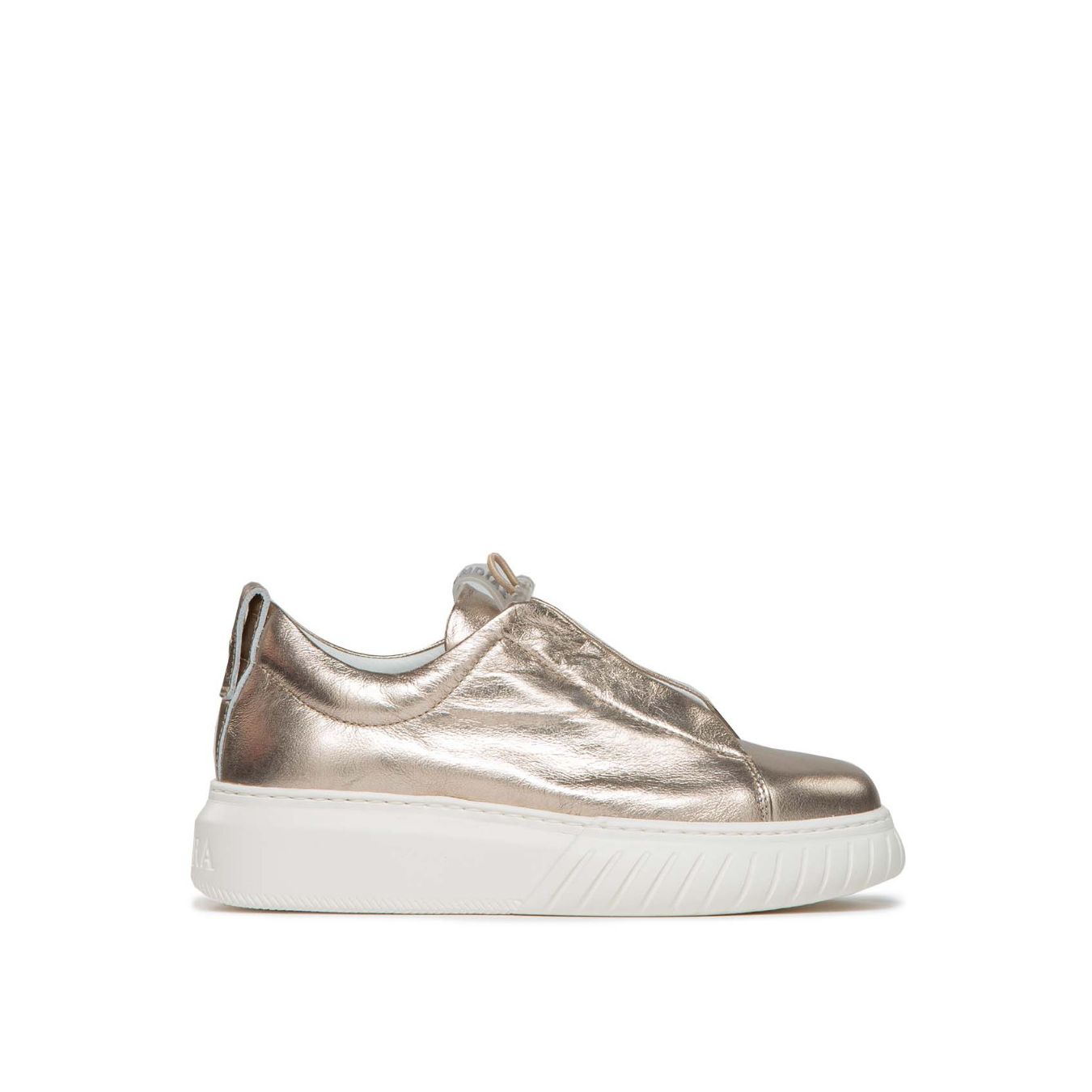 sneakers LIBI UNI in pelle bronzo