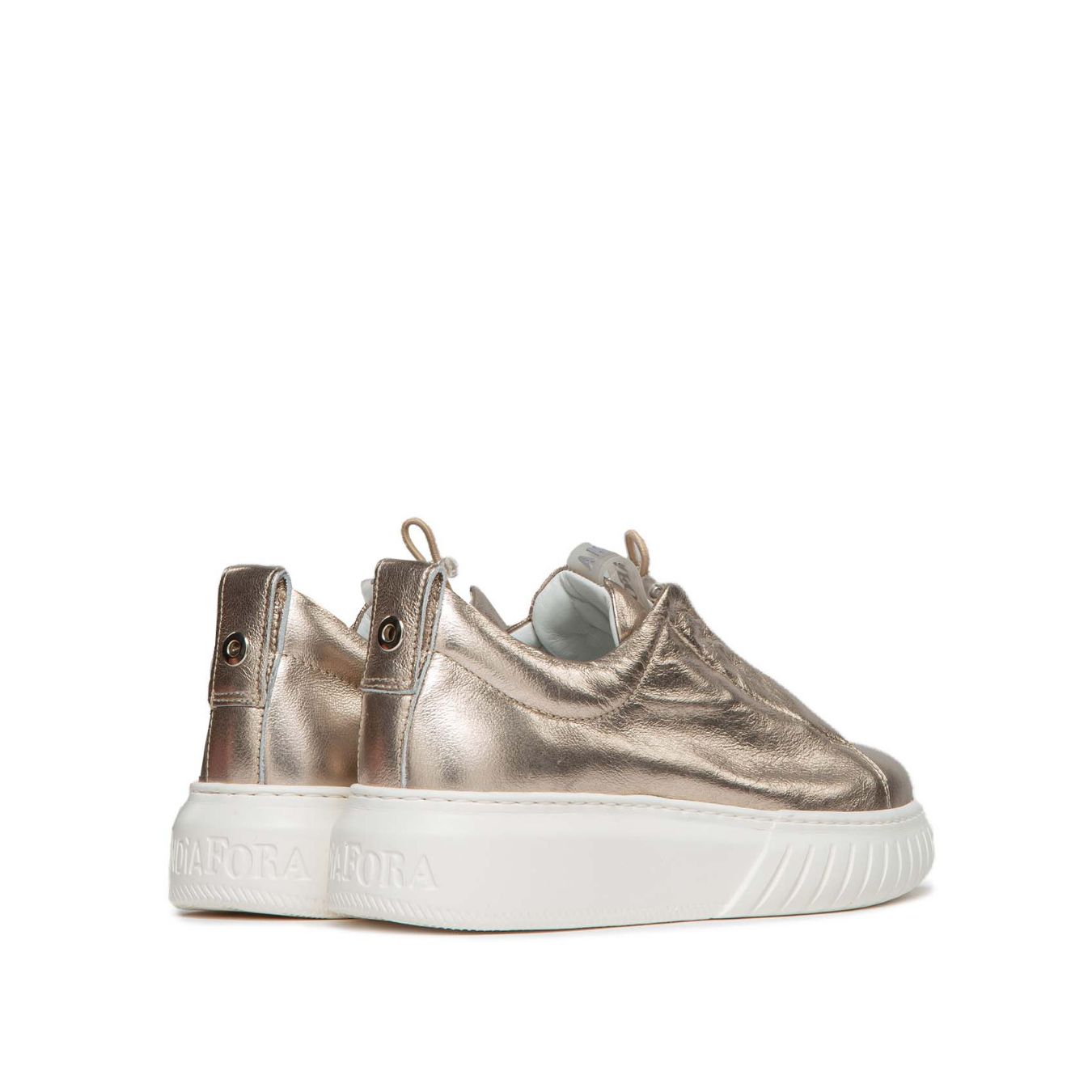 sneakers LIBI UNI in pelle bronzo