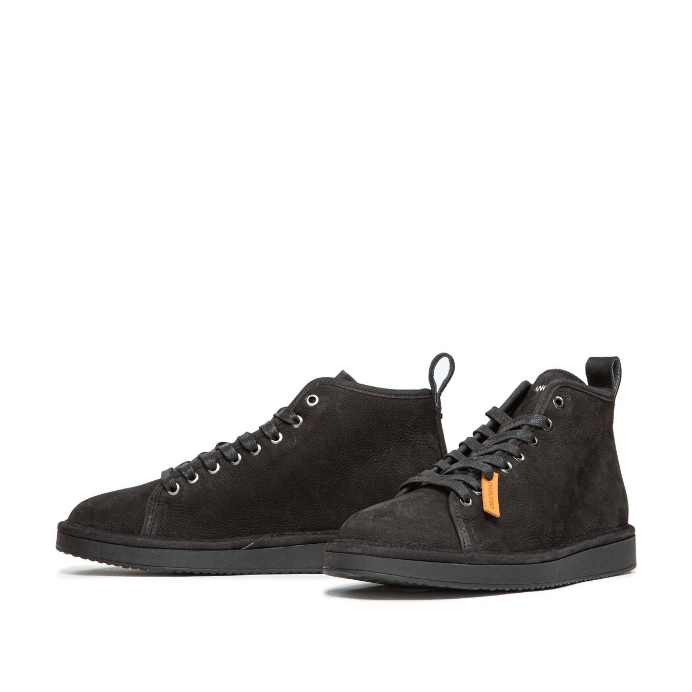 sneakers in camoscio nero 