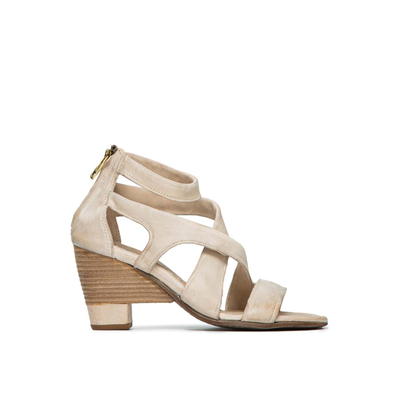 sandali PRISCILLA in pelle beige