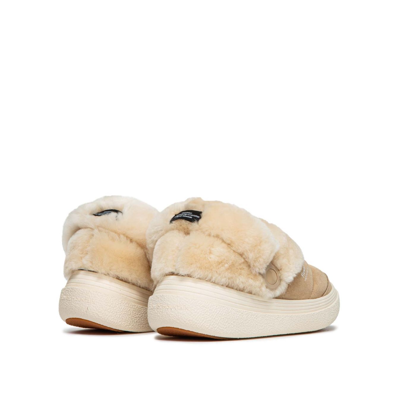 slipper FAMI con pelliccia