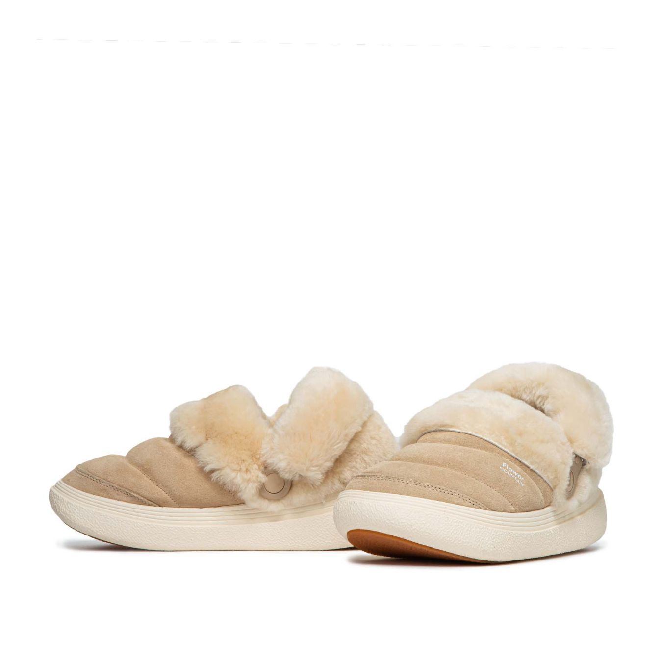 slipper FAMI con pelliccia