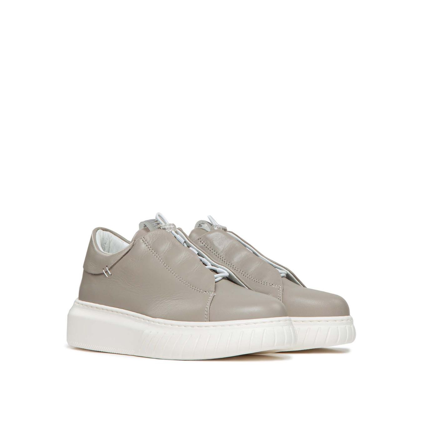 sneakers LIBI ENTRY in pelle grigia 