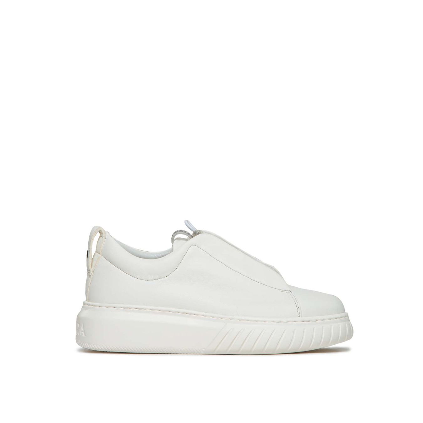 sneakers LIBI UNI in pelle crema 