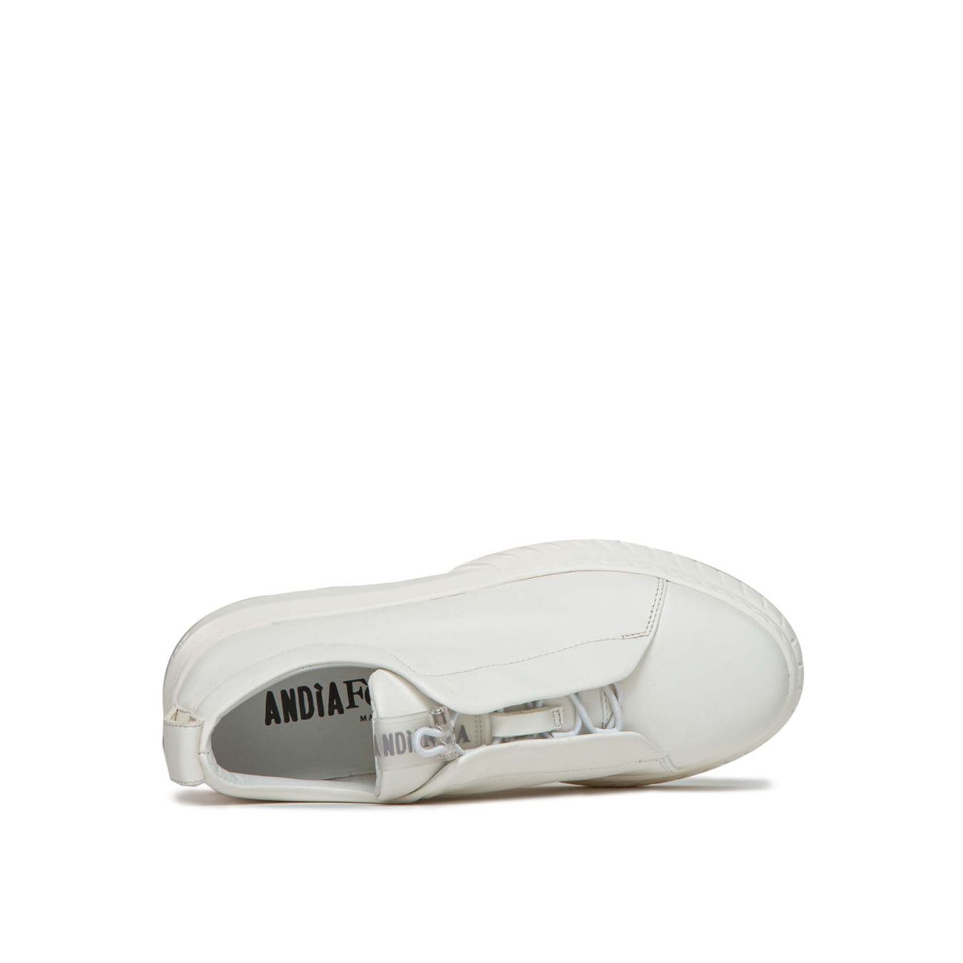 sneakers LIBI UNI in pelle crema 