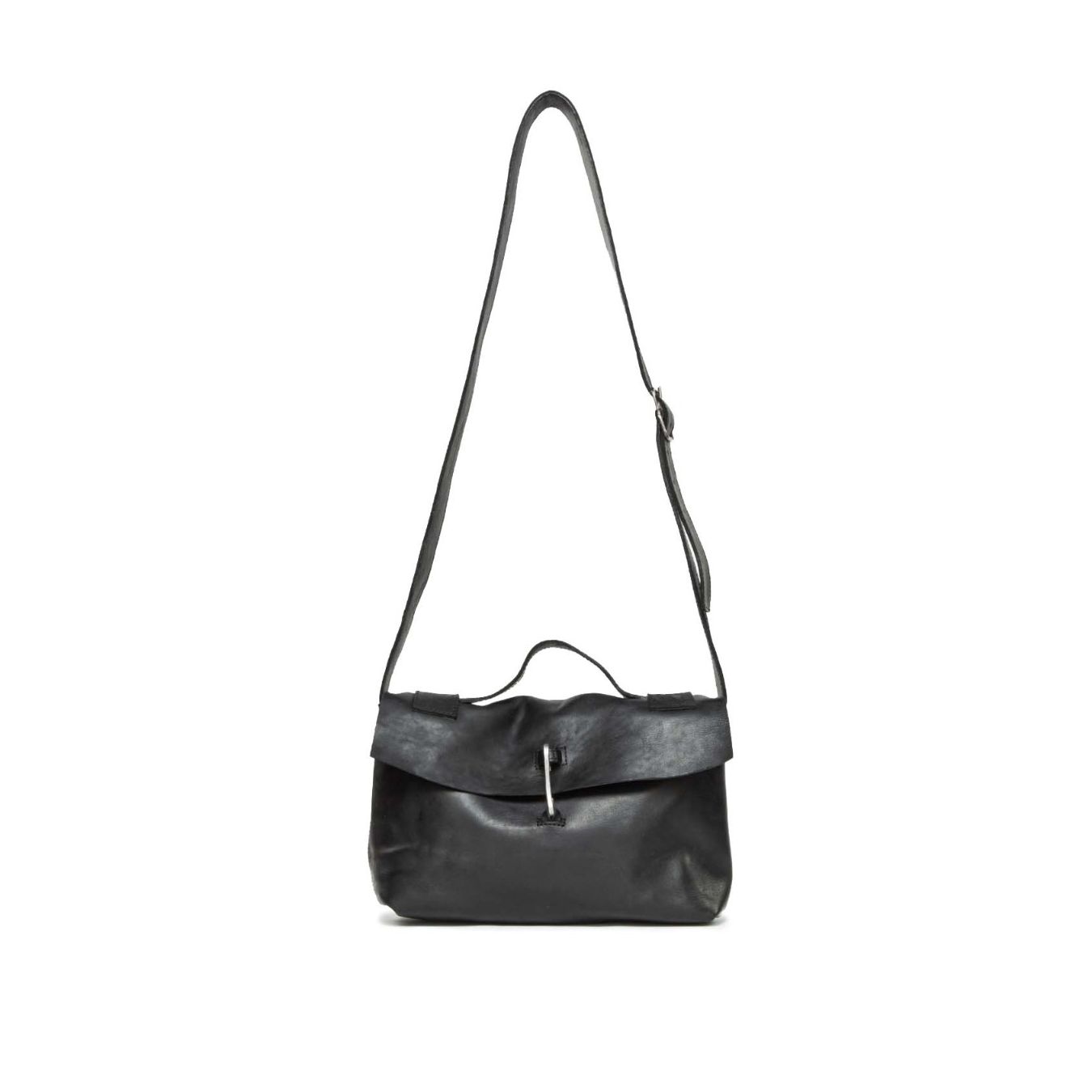 cartella HANDBAG small in pelle nera 