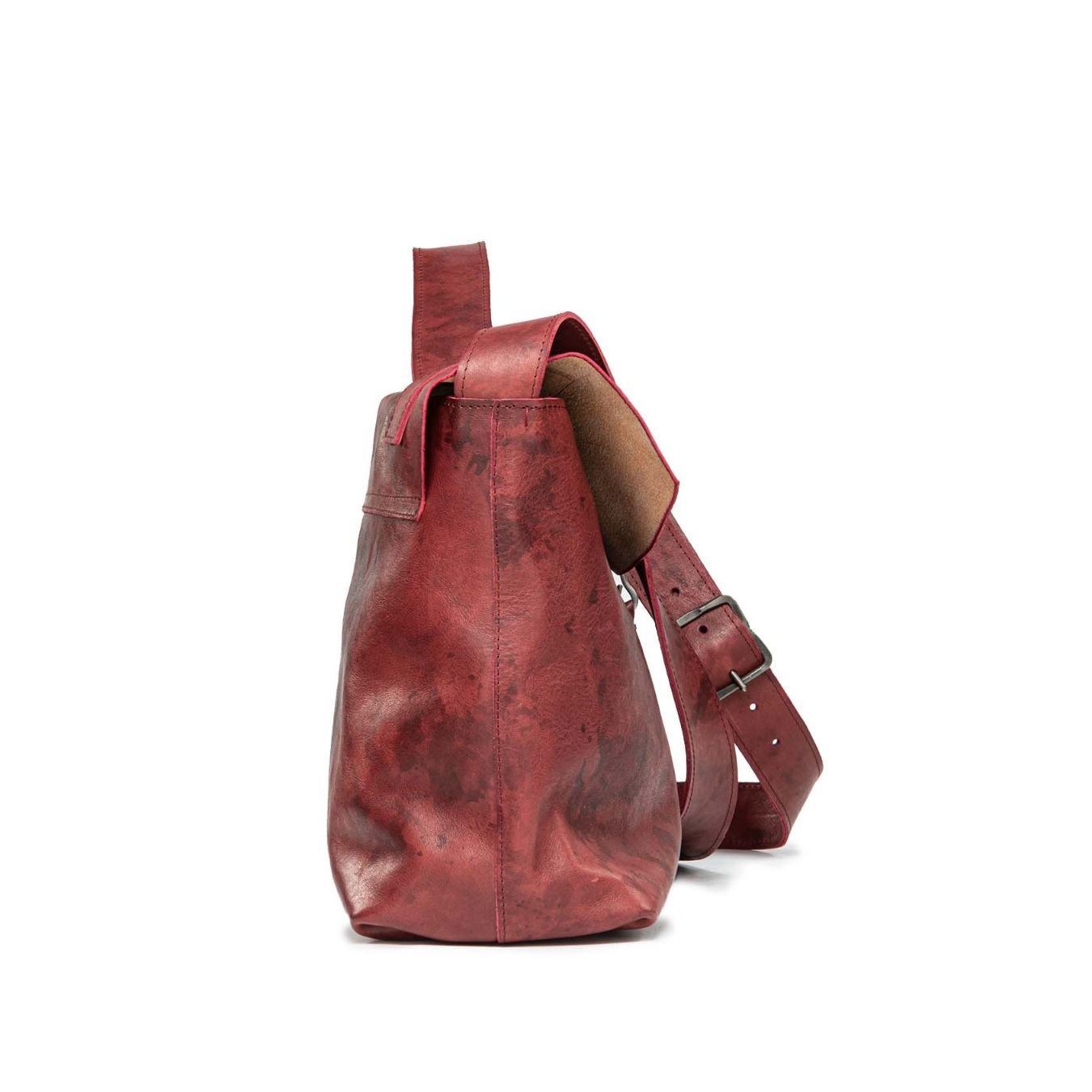 cartella DOCTOR HANDBAG in pelle rossa 