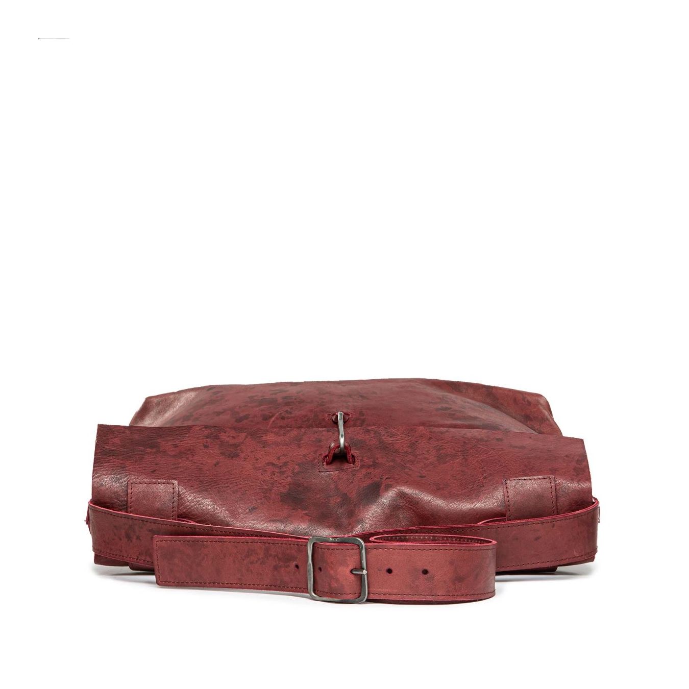 cartella DOCTOR HANDBAG in pelle rossa 